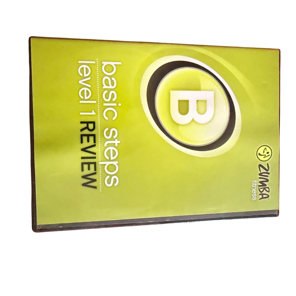 Zumba Basic Steps Level 1 Review DVD 4 Disc Set Cardio Party‎ Fitness Workout